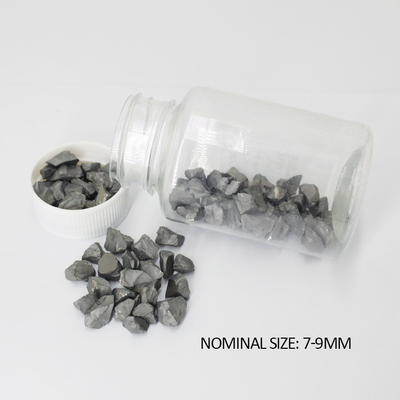 7-9mm YG YD 텅스텐 탄화물 입자 검은색 부딪힌 잔자