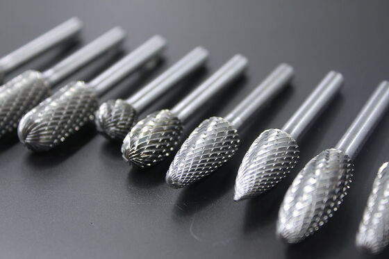 좋은 가격 텅스텐 카바이드 로터리 버러 세트 10pcs 3mm Shank 온라인으로