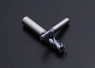 HRC45 회색 색깔 6mm 정연한 끝 선반 텅스텐 탄화물 맷돌로 가는 절단기 고체 숫돌